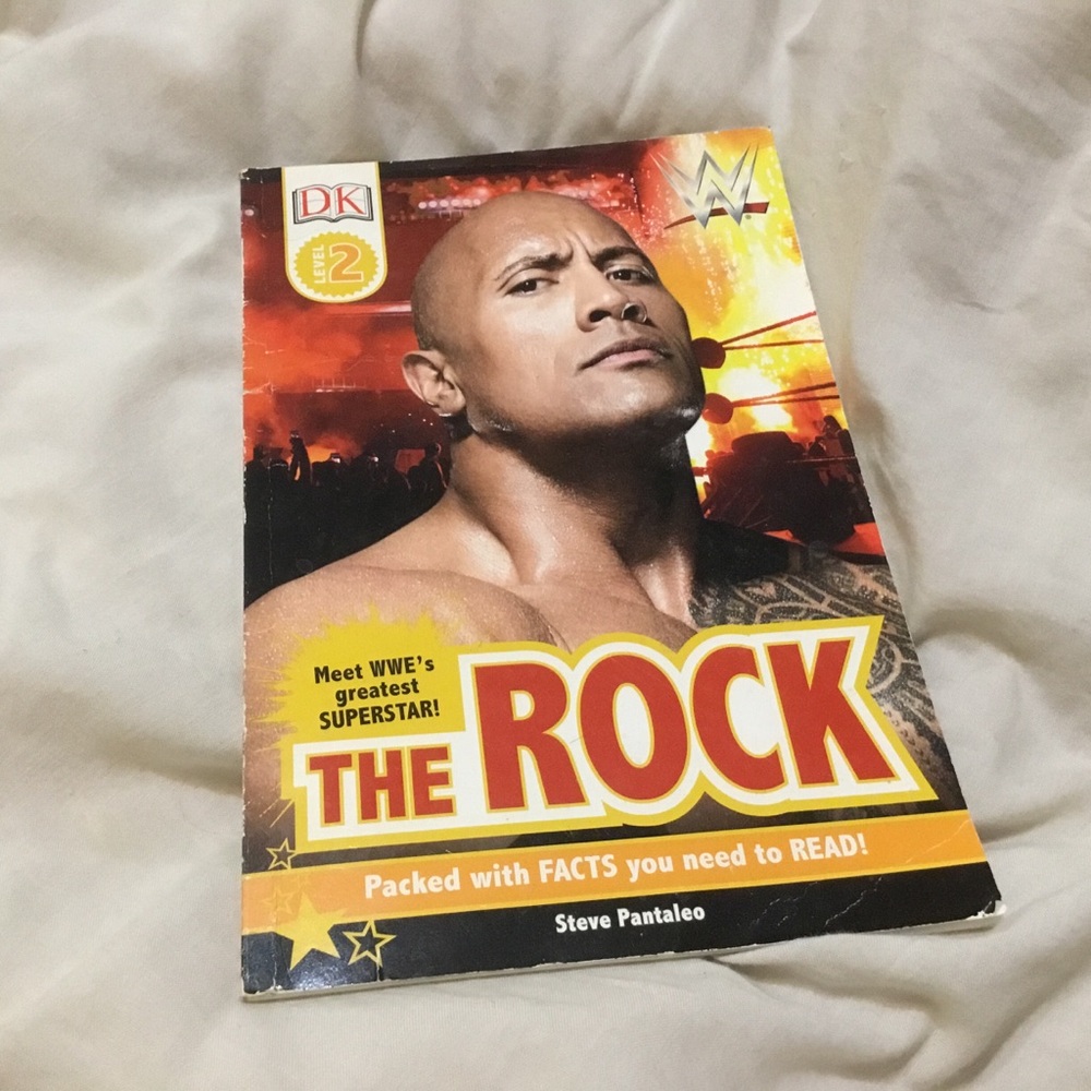 DK Reader Level 2 - WWE THE ROCK - Learn to Read